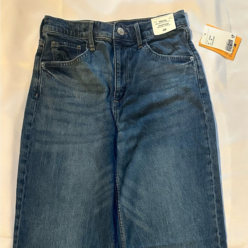 H&M Kids Baggy fit Dark Blue Jeans